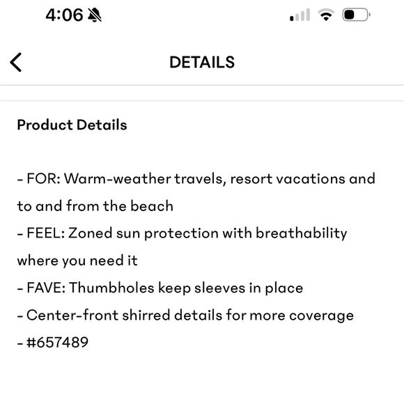 Athleta Pacifica Illume UPF Relaxed Jacket - Picture 9 of 9